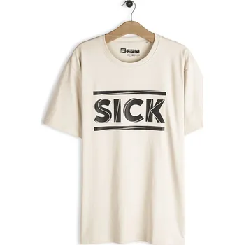 Pánské tričko GATE Bavlněné tričko s vystouplým nápisem L 125-0365/211