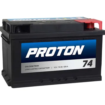 Autobaterie Proton 74AH PROTON 620A 74Ah 620A