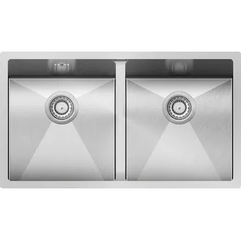 Nerezový dřez Dřez pod desku Helika ENNA ENN200L U nerez kartáčovaný