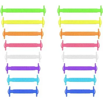 Tkaničky do bot APT SILIKONOVÉ TKANIČKY BEZ ZAVAZOVÁNÍ DUHOVÉ