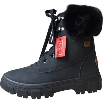 Dámská zimní obuv LOOKE zimní obuv 1336-24 Aurelie Barva: Černá, Velikost: 37