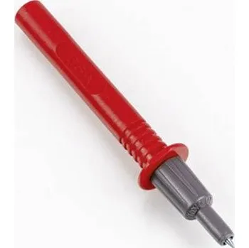 HT Instruments 404-IECR banánkový konektor banánková zdířka , zásuvka 4 mm, konektor 4 mm CAT III 1000 V, CAT IV 600 V červená 1 ks