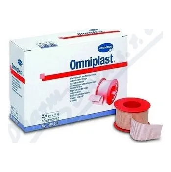 Náplast Náplast Omniplast textilní 2.5cmx5m 1ks