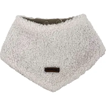 Nákrčník smetanový teddy šátek na krk