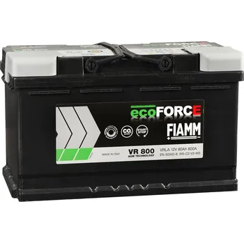 Autobaterie 80AH FIAMM ECOFORCE 800A AGM VR800