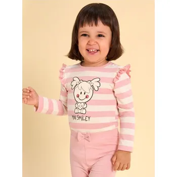 Kojenecký body Sinsay - Body s volánovými prvky Mini Smiley - krémová - 9191C-01X - 9191C-01X-86