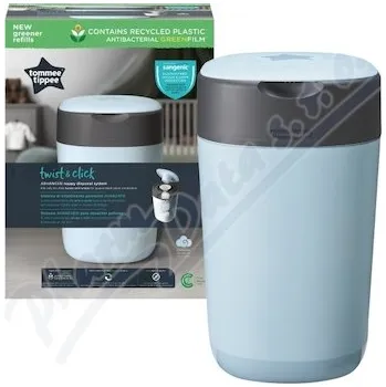 Koš na pleny Tommee Tippee Twist&Click Koš na pleny modrý