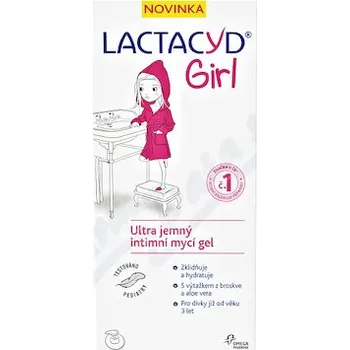 Intimní hygienický prostředek Lactacyd Girl ultra jemný intimní mycí gel 200ml