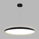 LED2 Moon, závěsné svítidlo, 88W LED 3000-4000K ZIGBEE TW, černá-champagne, Ø80cm