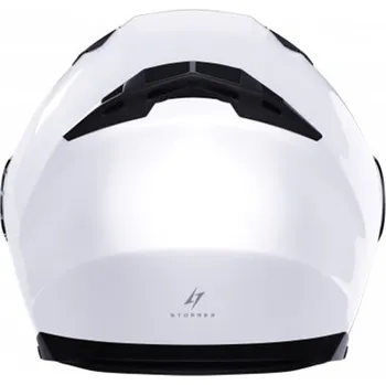 Helma na motorku Open face helmet STORMER RIVAL white pearly XS