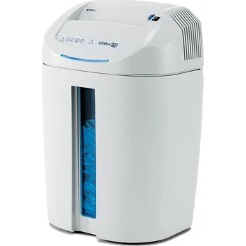 Skartovačka KOBRA skartovač +1 CC4/ příčný řez 3,5 x 40 mm/ A4/ kapacita 14 listů/ objem koše 38l/ stupeň utajení P4/ modro-bílý