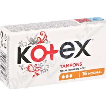 Menstruační tampony KOTEX tampony Normal 16ks