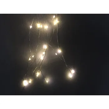 Linder Exclusiv Vánoční Větvený řetěz Teplá bílá 64 LED