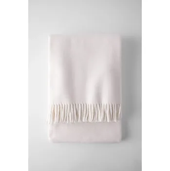 deka Krémový pléd s podílem bavlny Euromant Basics, 140 x 180 cm ID_938104