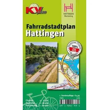 Hattingen - Fahrradstadtplan - Kommunalverlag Tacken e. K. - Inh. Sascha René Tacken