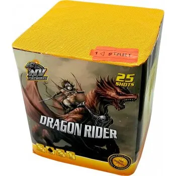 Zábavní pyrotechnika Dragon Rider 25 ran / 30 mm