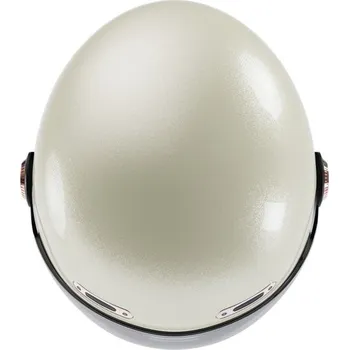 Helma na motorku STORMER Integrální helma STORMER HISTORY SOLID off-white pearly XS