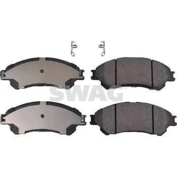 Brzdová destička Sada brzdových destiček, kotoučová brzda SWAG 33 10 7150