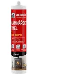 DEN BRAVEN Kamnářský tmel 280 ml, černý (70405RL)