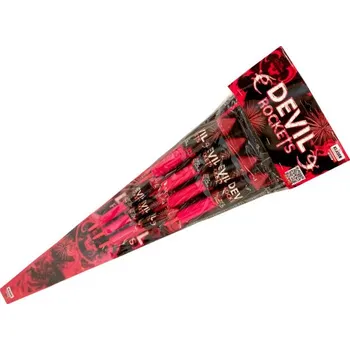 Zábavní pyrotechnika Rakety Devil Rocket 7 ks