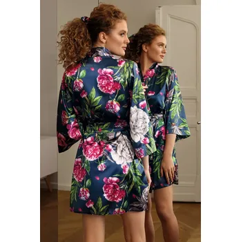 Dámské pyžamo Dkaren DK-P-001 barva: tmavě modrá 2XL