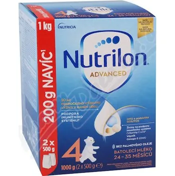 Kojenecká výživa Nutrilon Advanced 4 2x500g