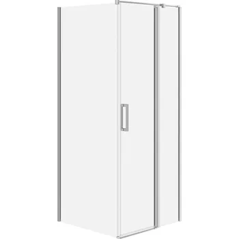 CERSANIT 3D Sprchový kout Cersanit Moduo 80x90x195 obdélníkový chrom s panty pravý, set C105, S601-288 S162-004;S162-008