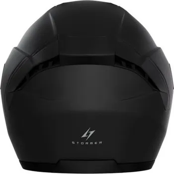Helma na motorku Open face helmet STORMER RUN matná černá XL