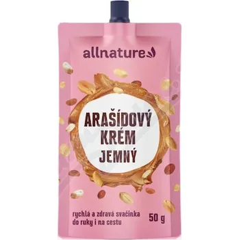 Allnature Arašídový krém jemný 50g