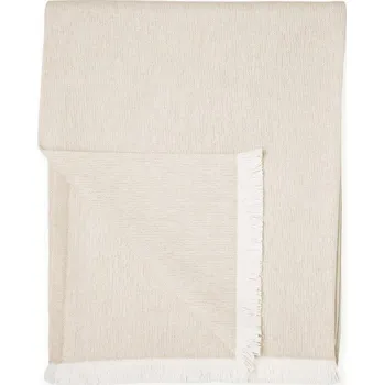 deka Béžový pléd s podílem bavlny Euromant Summer Linen, 140 x 180 cm ID_1389819