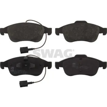 Brzdová destička Sada brzdových destiček, kotoučová brzda SWAG 74 91 6828