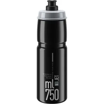 Láhev láhev ELITE JET black 750ml - Černá/šedá, 750ml