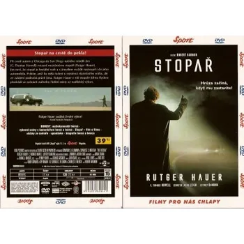 DVD film Stopař DVD , přebal ve slovenštině
