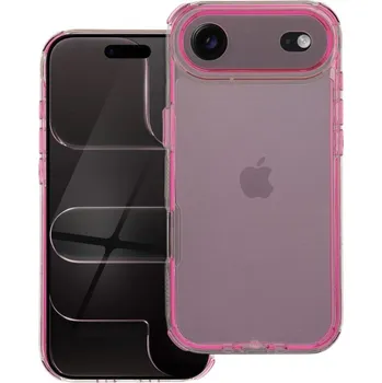 Náhradní kryt pro mobilní telefon Matrix průhledné kryt iPhone 17 Air Powder Pink