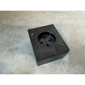 vypínač a zásuvka SEZ Stará technická plochá zásuvka 3P+PEN 4 kolík 380V/10A vzor D Varianta: Bakelitová vzor D