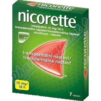 Odvykání kouření Nicorette Invisipatch 15mg/16h tdr.emp.7 I
