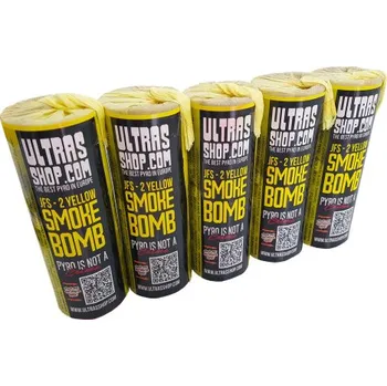 Zábavní pyrotechnika Dýmovnice žlutá 5 ks