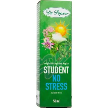 Přírodní produkt Dr.Popov Kapky bylinné Student-No stress 50ml
