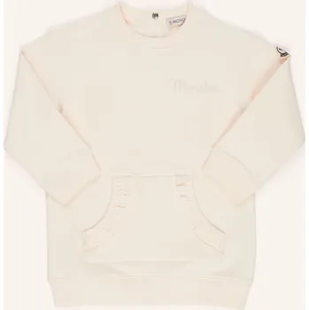 Dámské šaty Moncler Enfant Mikinové Šaty pro miminko, tmavě oranžová, 92