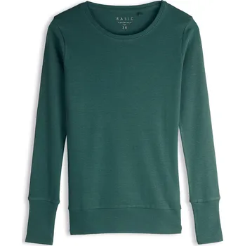 Dámské tričko GATE Základní bavlněné tričko s dlouhým rukávem 38 625-0361/466