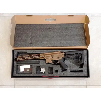 Airsoftová zbraň Zion Arms Airsoftová zbraň PW9 Mod 1 Garde ETU Nebula, 10" M-lok - bronz -SERVISOVANÁ