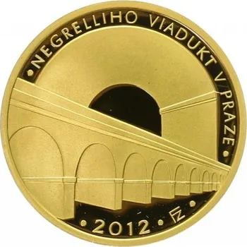 Česká republika. 5000 Kč 2012. Negrelliho viadukt v Praze. Špičková kvalita.