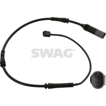 Brzdová destička Výstražný kontakt, opotřebení obložení SWAG 20 93 9138