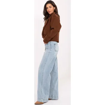 Dámské kalhoty Kalhoty D80018BB62456L191 světle modré XS