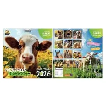 Kalendář Kalendarz 2026 ścienny Classic Przyjaciele z...