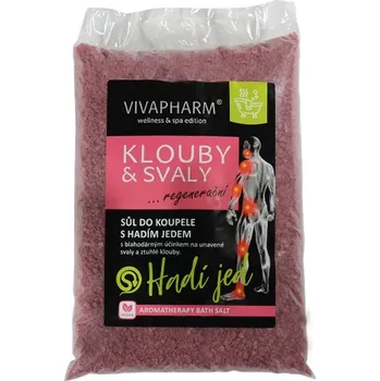 Koupelová sůl Vivapharm*sůl 1000g Klouby a svaly