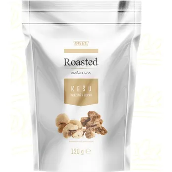 Sušená potravina POEX Roasted exclusive Kešu pražené v cukru 120g