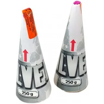Zábavní pyrotechnika Vulkán stříbrný 250 g 2 ks