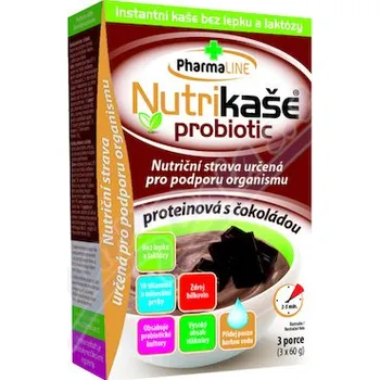 Keto dieta Nutrikaše probiotic proteinová s čokoládou 3x60g