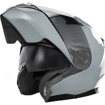 Helma na motorku Výklopná přilba STORMER SPARK nardo grey glossy M